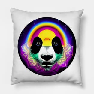 Funky Panda Pillow
