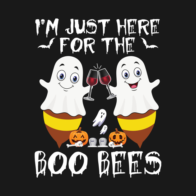 Disover Funny Halloween Tee I'm just here for the boos costume gift - Im Just Here For The Boos - T-Shirt