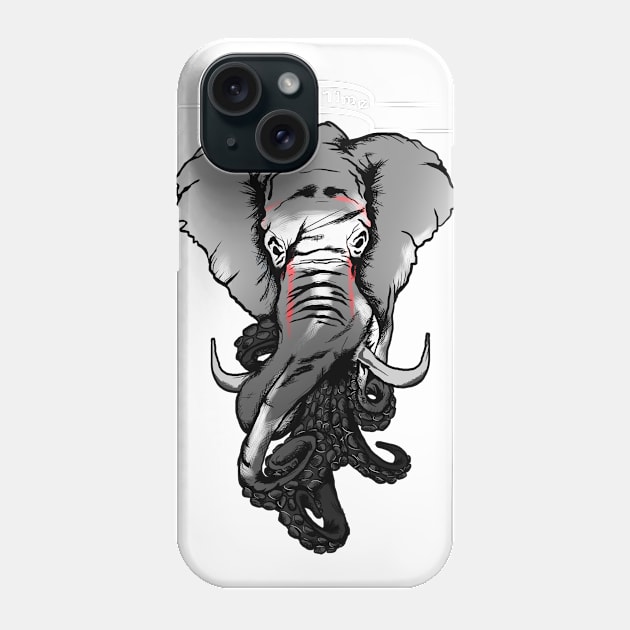 Elephant Phone Case by mephobiadesigns