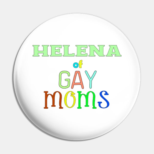 lgbt pride Helena Pin by ART BY IIPRATMO