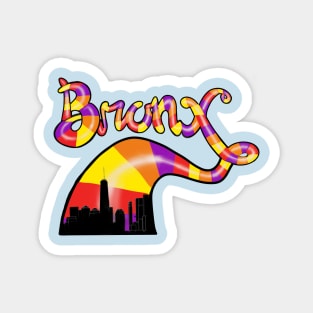 Bronx stripes Magnet