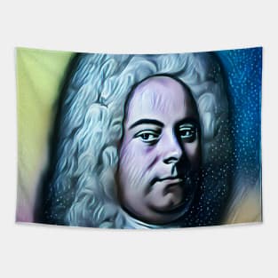 George Frideric Handel Portrait | George Frideric Handel Artwork 5 Tapestry