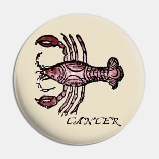 Cancer - Medieval Astrology: Pin