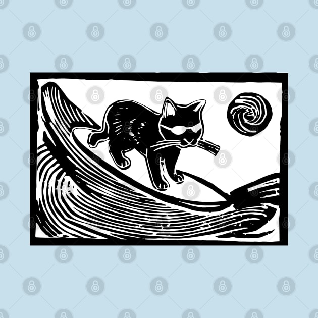 Surfer cat II by crochetandburn