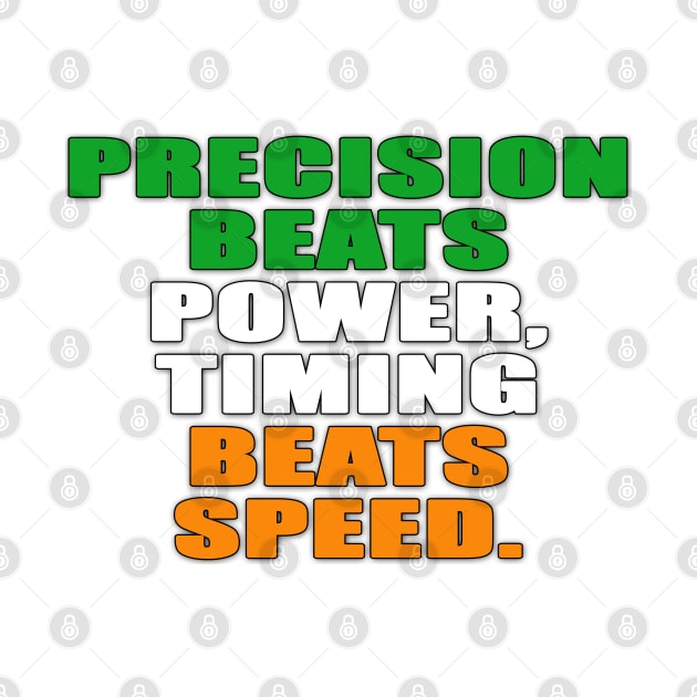 Precision Beats Power, Timing Beats Speed by finnyproductions