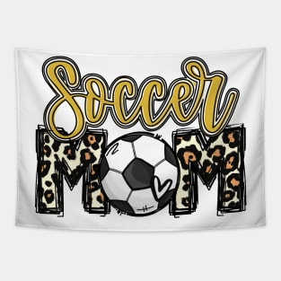 Soccer Mom Leopard Tapestry