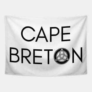 CAPE BRETON CELTIC KNOT | BLACK Tapestry