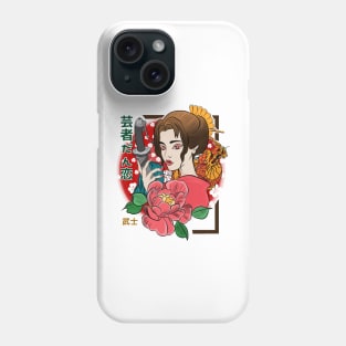 Geisha Koiya Paa is a samurai Phone Case