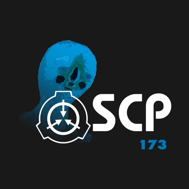 SCP 173 "Sculpture" (Blue) by War1ntoMe