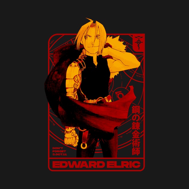 Edward Elric - Fullmetal Alchemist by CentuStore