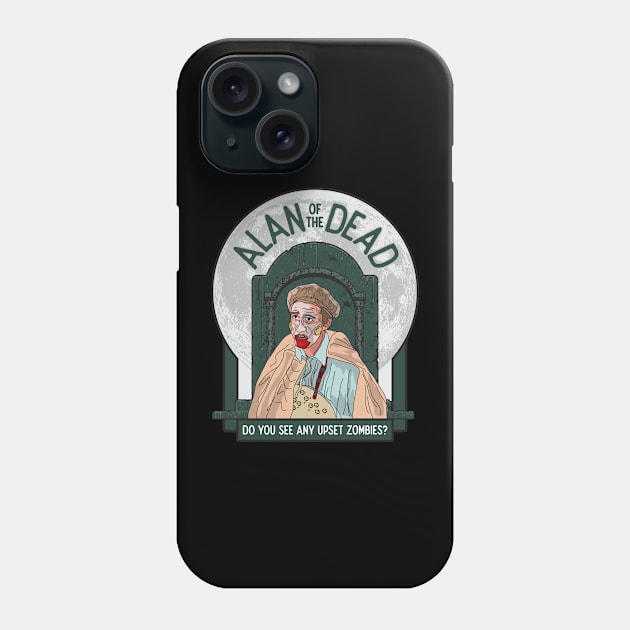 Alan Partridge – Alan of the Dead Phone Case by andrew_kelly_uk@yahoo.co.uk