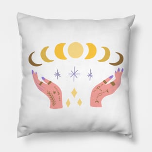 Celestial Hands Pillow