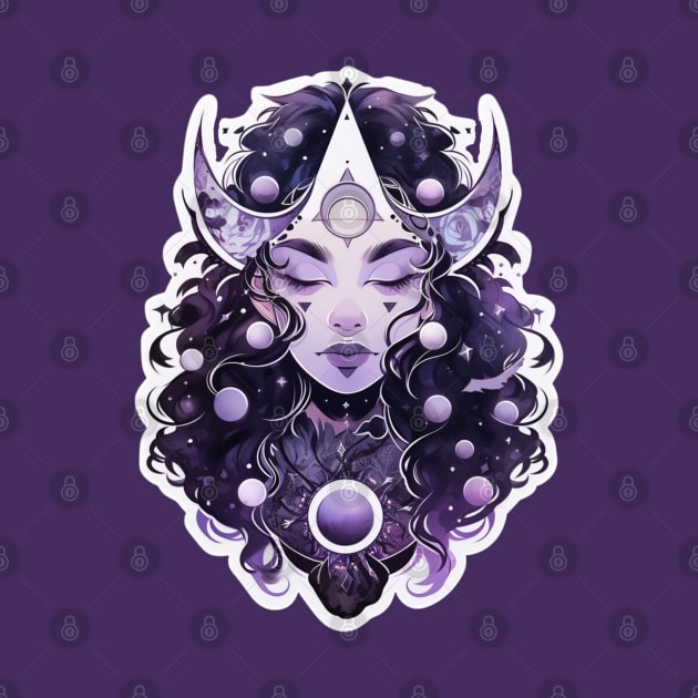 Pastel Goth Moon Child by DarkSideRunners