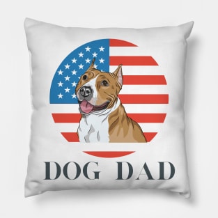 Dog Lover Dog Dad Pillow