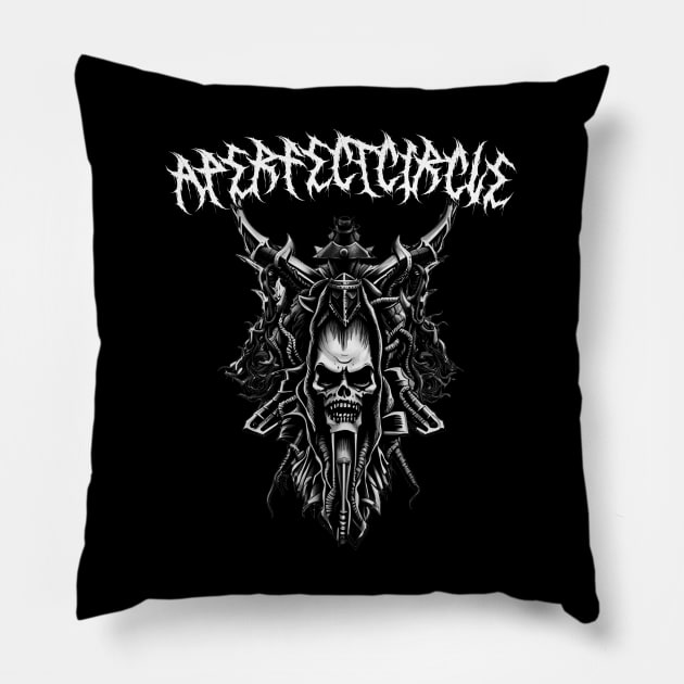 perfect circle Pillow by RAZOR FORCE