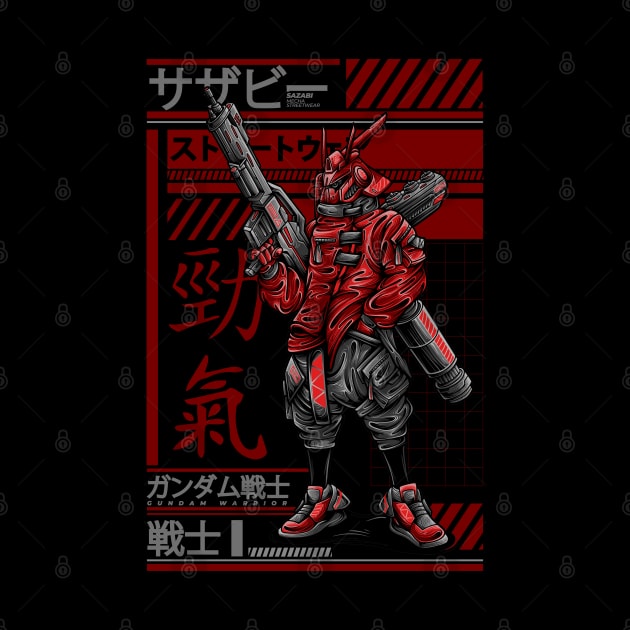 sazabi - streetwear by secondsyndicate