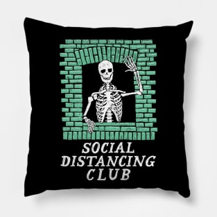Social Distancing Club Pillow