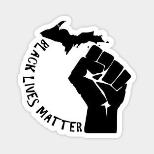 Black Lives Matter - Michigan Revolution Magnet