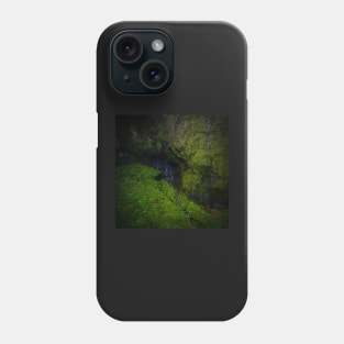 Kauai volcano and waterfall Phone Case