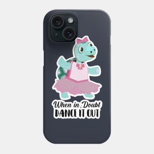 Dancing Turtle Dance it out Phone Case