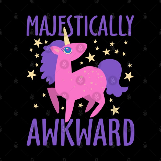 Majestically Awkward Unicorn by DavesTees