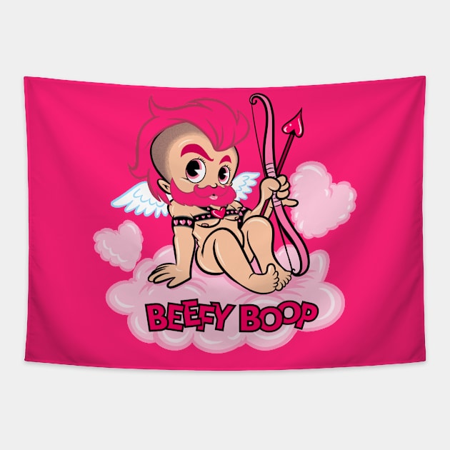 beefy boop Tapestry by BeefcakeBoss