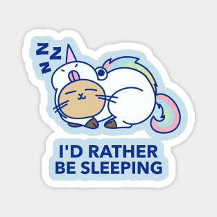 I'd Rather Be Sleeping Magnet