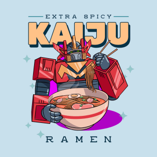 Kaiju Ramen Robot T-Shirt