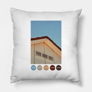 A Warmth to the Shed Color Palette [Dots] Pillow