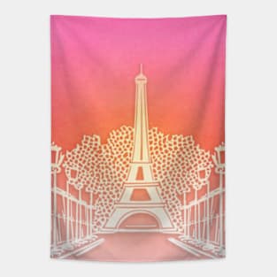 Paris in Spring Tapestry