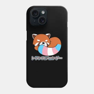 Cute Red Panda Transgender Pride Phone Case