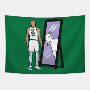 Derrick White Mirror GOAT Tapestry