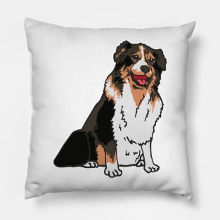 Australian Shepherd Dog Pillow