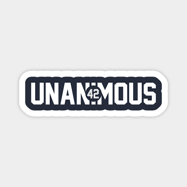 unanimous 42 Magnet by senomala