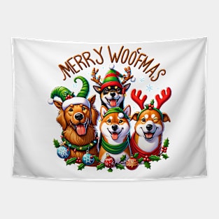 Wonderful Woofmas Tapestry