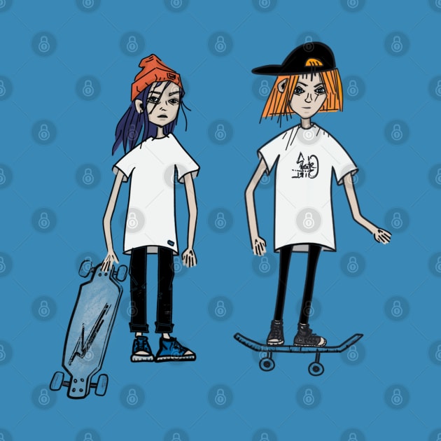 SKATE GIRLS by ARTEMIDA