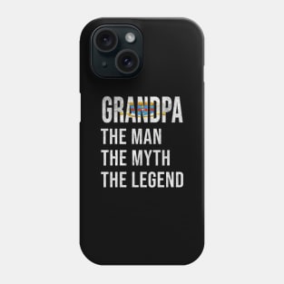 Grand Father St Barts Grandpa The Man The Myth The Legend - Gift for St Barts Dad With Roots From  Saint Barthelemy Phone Case