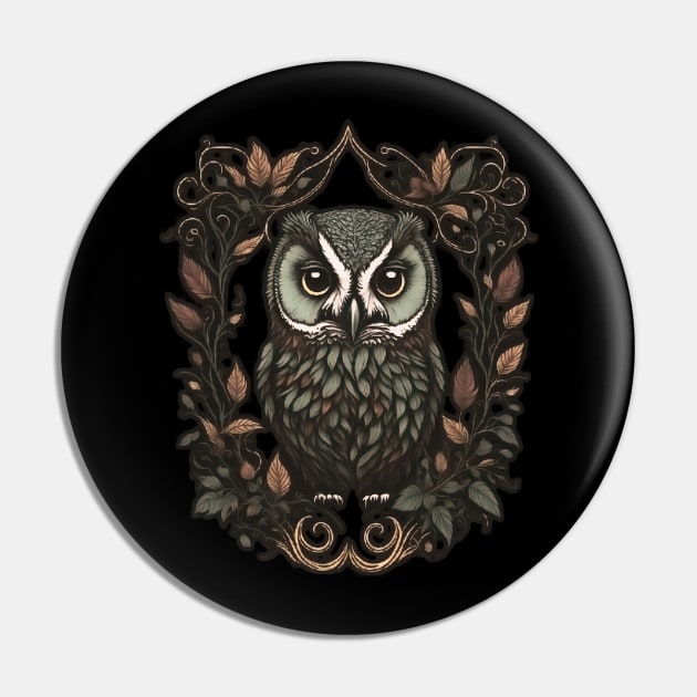 green owl Pin by ElArrogante