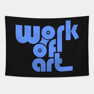 Work Of Art - Blue Tapestry