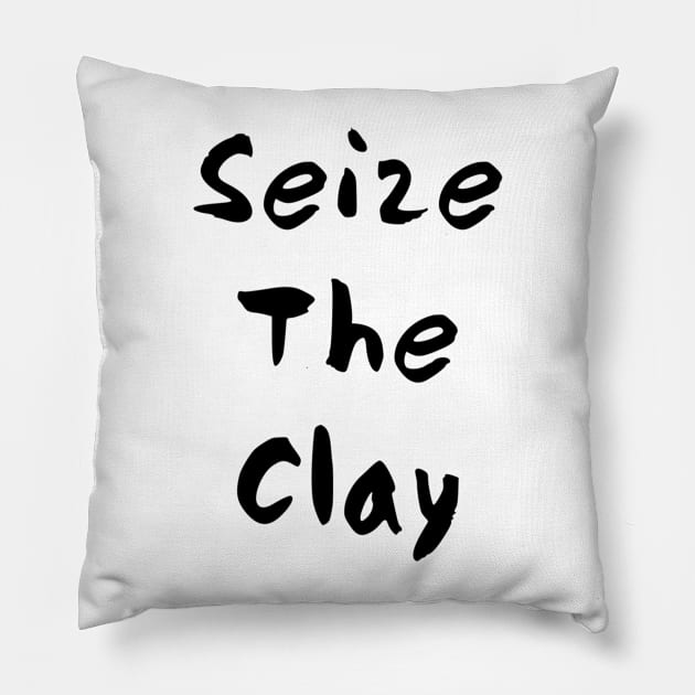 Seize the clay Pillow by Sloop