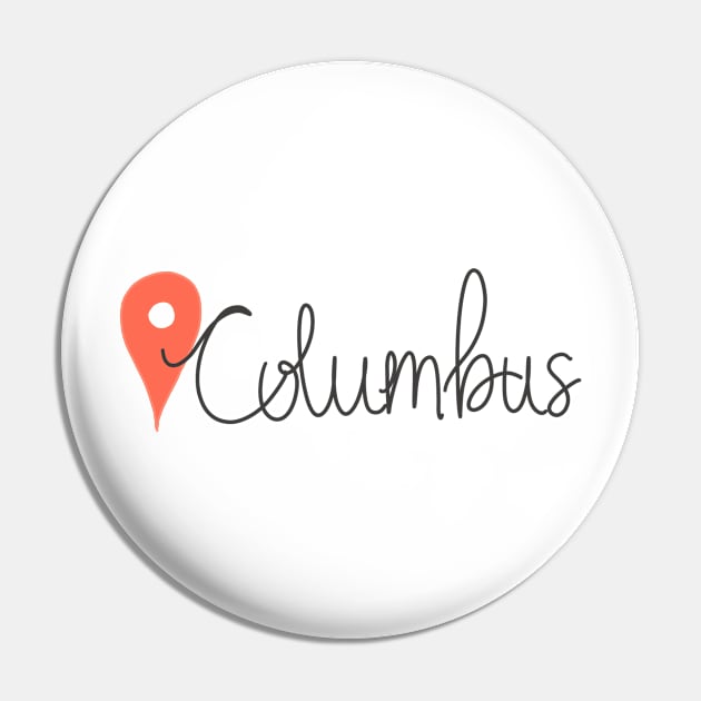 Columbus Location Pin Pin by AlishaMSchil