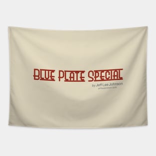 Blue Plate Special Titleplate Tapestry