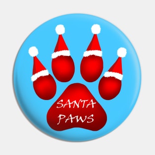 Santa Paws Pin