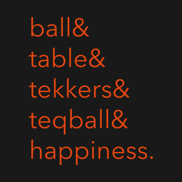 Teqball &Happiness by Teqball Store