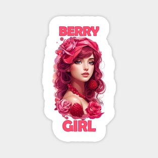 Berry Girl Magnet