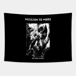 Mission To Mars The Red Planet Space Astronaut Tapestry