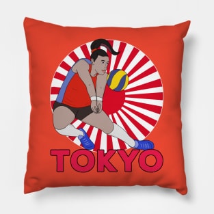 Volleyball Tokyo Pillow