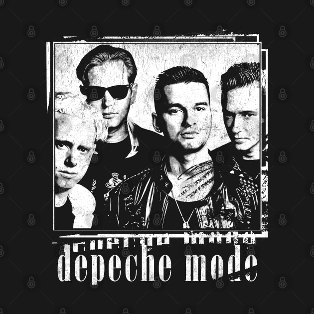 Depeche Mode -- Original Retro Fan Art Design by unknown_pleasures