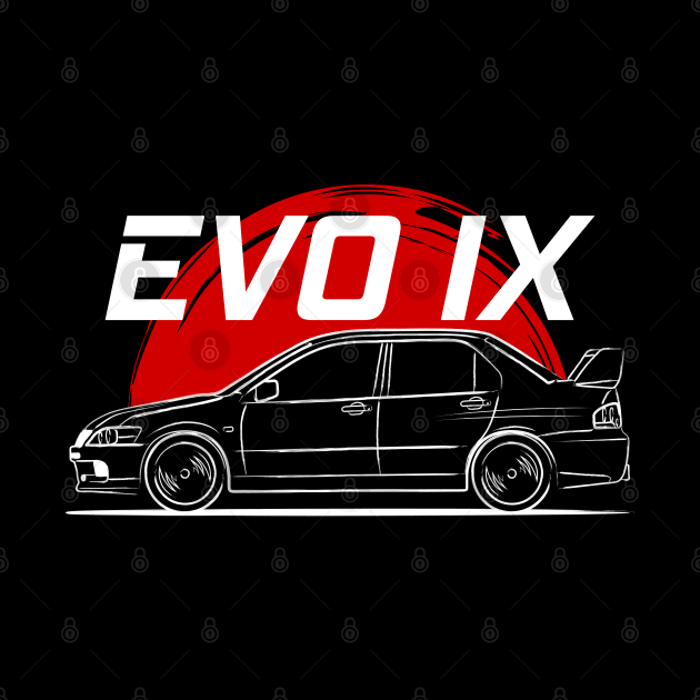 EVO 9 Racing Lancer Evolution IX by GoldenTuners