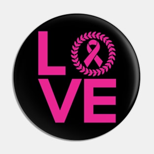 Pink Ribbon Love Pin